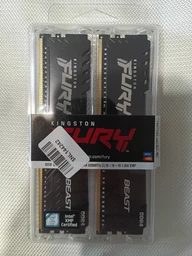 Модуль пам`ятi DDR4 2x16GB/3200 Kingston Fury Beast Black (KF432C16BB1K2/32WP)