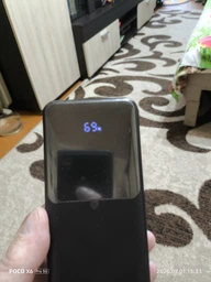 Павербанк із швидкою зарядкою 22.5W 20000mAh HOCO J136A |2USB/1Type-C, 22.5W+PD20W| Чорний фото від покупців 1
