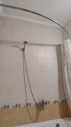Карниз для ванної Комфорт напівкруглий 140×90
