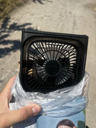 Мини-кондиционер Mini Fan RGB 3в1 охладитель, увлажнитель воздуха, вентилятор, ночник фото от покупателей 1