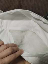 Подушка для сну IDEIA Super Soft Premium 50х70 Антиалергенний штучний лебединий пух два чохли Біла (4820182653919)