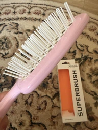 Щітка для волосся Janeke Superbrush (синя) фото від покупців 1