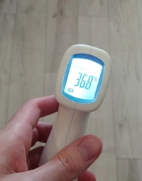 Безконтактний інфрачервоний термометр B. Well WF-4000 фото від покупців 1