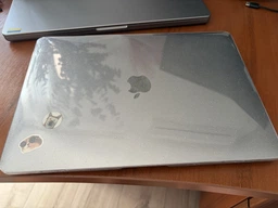 Захисний чохол-накладка Macbook Air 13.3" М1 (A1932 / A2179 / A2337) 2018-2020г Прозорий з блискітками фото від покупців 4