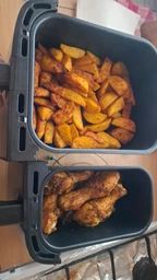 Мультипечь TEFAL Dual Easy Fry&Grill Air Fryer EY905D10 фото от покупателей 1