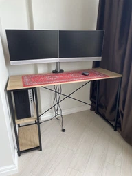 Рабочий Стол Лофт Компьютерный с Полками 120 x 52 x 75 см Офисный MarkAdler Loft Leader 2.0 Дуб Cонома