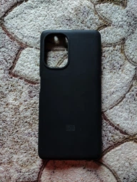 Чехол Silicone case для POCO F5 5G Black фото от покупателей 4