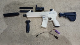 Акумуляторний водяний автомат з прицілом Water Gun M416 фото від покупців 2