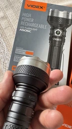 Портативний світлодіодний ліхтарик VIDEX VLF-A505C 5500Lm 5000K (VLF-A505C) фото від покупців 1