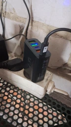 Сетевое зарядное устройство PD 65W быстрая зарядка Quick Charge 3.0 USB Type-C блок швидкої зарядки для Apple iPhone iPad Samsung Xiaomi юсб адаптер питания для айфона телефона планшета Белый LEXEGO F102-W