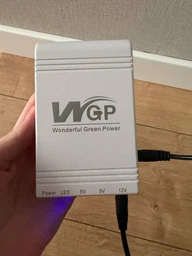 Mini UPS WGP, Powerbank на 10400Mah, виходи USB, DC 9V, 12V. ДБЖ для Роутерів + БЛОК ЖИВЛЕННЯ Білий + Кабель розподілу