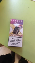 Змінний картридж Elf Bar ELFX Elfbar Elfbar ElfX Pro випаровувач упаковка 3шт для под системи електронної сигарети пачка змінних картриджів 3 мл 0.6 Ом картриджі випаровувачі для пода ельф бар подика курилки електронної сигарети pod ельфбар без рідини