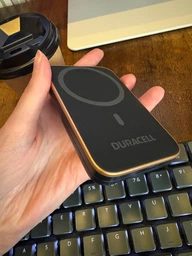 УМБ Duracell MICRO 5 | 5000 mAh | 12W MagSafe 7.5W | Black (DRPB3020A) фото від покупців 3