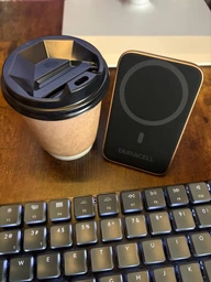 УМБ Duracell MICRO 5 | 5000 mAh | 12W MagSafe 7.5W | Black (DRPB3020A)