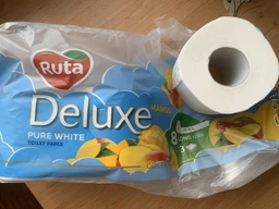 Туалетная бумага Ruta Pure White Манго 3 слоя 8 рулонов (4820202896531) фото от покупателей 3