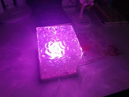 Ночник от USB куб звездное небо LED настольная RGB лампа 16 цветов для спальни и детской + пульт фото от покупателей 15