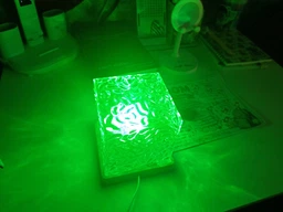 Ночник от USB куб звездное небо LED настольная RGB лампа 16 цветов для спальни и детской + пульт фото от покупателей 14
