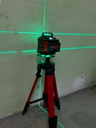 Аккумуляторный лазерный уровень 4D Vollyx с 16 360° линиями и зеленым лучом самонивелирующийся нивелир в чехле красный фото от покупателей 2