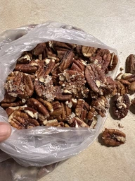 Пекан горіх очищений сирий 200 г натуральний Pecans (P-Rus-r-200)