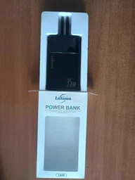 УМБ LaKuun 20000 mAh 35W Fast Charge Power Bank Повербанк Built-In Lighting 27W and USB-C 35W Cables Black (LK08) фото від покупців 1