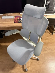 Офісне крісло S202 Air Mealux HF-S202 M/G, Grey 136 кг фото від покупців 4