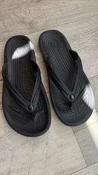 Сланцы Crocs Crocband Flip 11033-001-M10/W12 42 Черный фото от покупателей 3