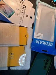 Защитное стекло TDG 9D для Samsung Galaxy A26 5G (A266) полная проклейка черный фото от покупателей 4