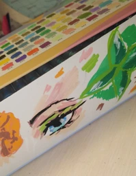 Набор акриловых маркеров 240 шт. Acrylic Brush Marker AW-1956 акриловые маркеры с мягкой кисточкой для творчества и декора фломастеры для рисования фото от покупателей 4