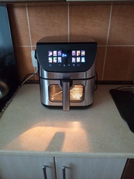 Мультипечь (аэрогриль) WINNINGSTAR ST-9694 8L LED WiFi Black-silver