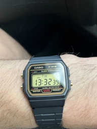 Casio F-91WG-9Q мужские электронные часы подсветка будильник секундомер фото от покупателей 1