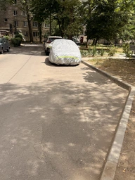 Чехол для авто водонепроницаемый XL 464×182×146 см, защитный автомобильный тент с карманами для зеркал от дождя, снега, солнца, пыли, тент-чехол для машины на резинке с УФ-защитой, зима-лето Серый, ZCHDL-2 фото от покупателей 1