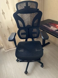 Кресло компьютерное офисное эргономичное OfficePro Elite Grey (OC950G) фото от покупателей 2