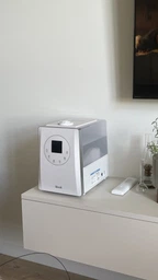 Увлажнитель воздуха Levoit LV600S с Wi-Fi и ДУ, ультразвуковой, тёплый и холодный пар, резервуар 6 л, гигрометр, таймер, ночной режим, для помещений до 70 м²