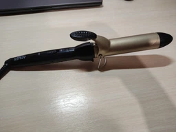 Плойка для завивки волос Adler AD 2112 Curly 120 Вт с зажимом керамическим покрытием и подставкой диаметр 32 мм