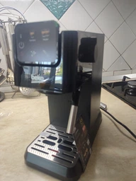 Кавоварка Beko CEP5302B ріжкова 1.1л, мелена, ручний капучинатор, підігрів чашок, авторецептів - 2, дисплей, чорний фото від покупців 1