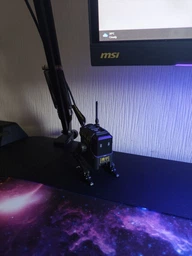 Зарядное устройство GravaStar Alpha65 65 Вт USB-C/USB-A War-Damaged Blaze Голубое (GRAVASTARA65_OPP_EUK)
