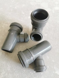 Трійник Sanibud 50/32 (сірий) 67°