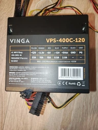 Блок питания Vinga 400W ОЕМ (VPS-400С-120)