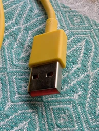 Кабель Xiaomi USB Type-C 6A турбо ( 33W 67W 90W 120W ) Желтый угловой 180 см. для быстрой зарядки смартфона, планшета, Сяомі, Poco, Redmi Note Г-образный