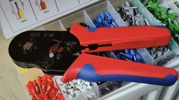 Кримпер Voltronic HCS8 6 - 4A для обжима кабельного наконечника, Red + набор кабельных наконечников (E0508, E1508, E2508, E1008, E4012, E7508, E6012) (YT23266) фото от покупателей 9