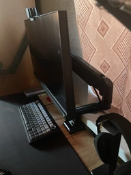 Настольный крепеж для монитора стойка держатель кронштейн 17"-32" VESA 75x75 100x100 Vothoon (CH-041) фото от покупателей 1