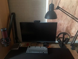 Настольный крепеж для монитора стойка держатель кронштейн 17"-32" VESA 75x75 100x100 Vothoon (CH-041)
