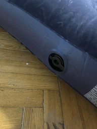 Двоспальний надувний матрац Bestway 67225 + вбудований ножний насос Easy Inflate Flocked Double Air Bed (191-137-22 см)