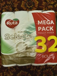 Туалетная бумага Ruta Selecta 3 слоя 8 рулонов (4820023744806_1) фото от покупателей 1