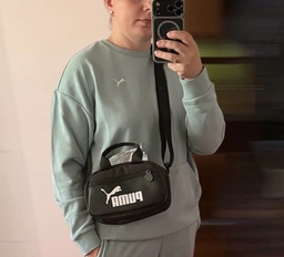 Спортивна сумка крос-боді через плече Puma Campus 09129601 Puma Black (4067984160522)