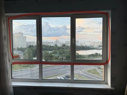 Бронеплівка на вікна SF-100CL 4mil антивандальна, від зломів, вибухової хвилі, каміння та стихійних лих 80х152 см Прозора (527)
