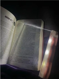 Світлодіодна лампа для читання книг у темряві плоска чорна — світильник для книги (швидка доставка ROZETKA) фото від покупців 1