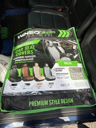 Комплект універсальних накидок для передніх сидінь Winso Pro Delta 420110 2 шт. Black (5907648387331) фото від покупців 1