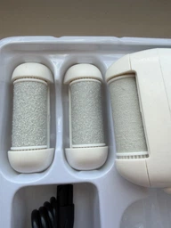 Пемза пилка для ног и пяток роликовая аккумуляторная Callus Remover 3W электрическая для шлифовки электропемза для педикюра USB зеленая фото от покупателей 5