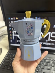 Кавоварка гейзерна Bialetti Moka Express - Bridgerton (3ч) 0005363